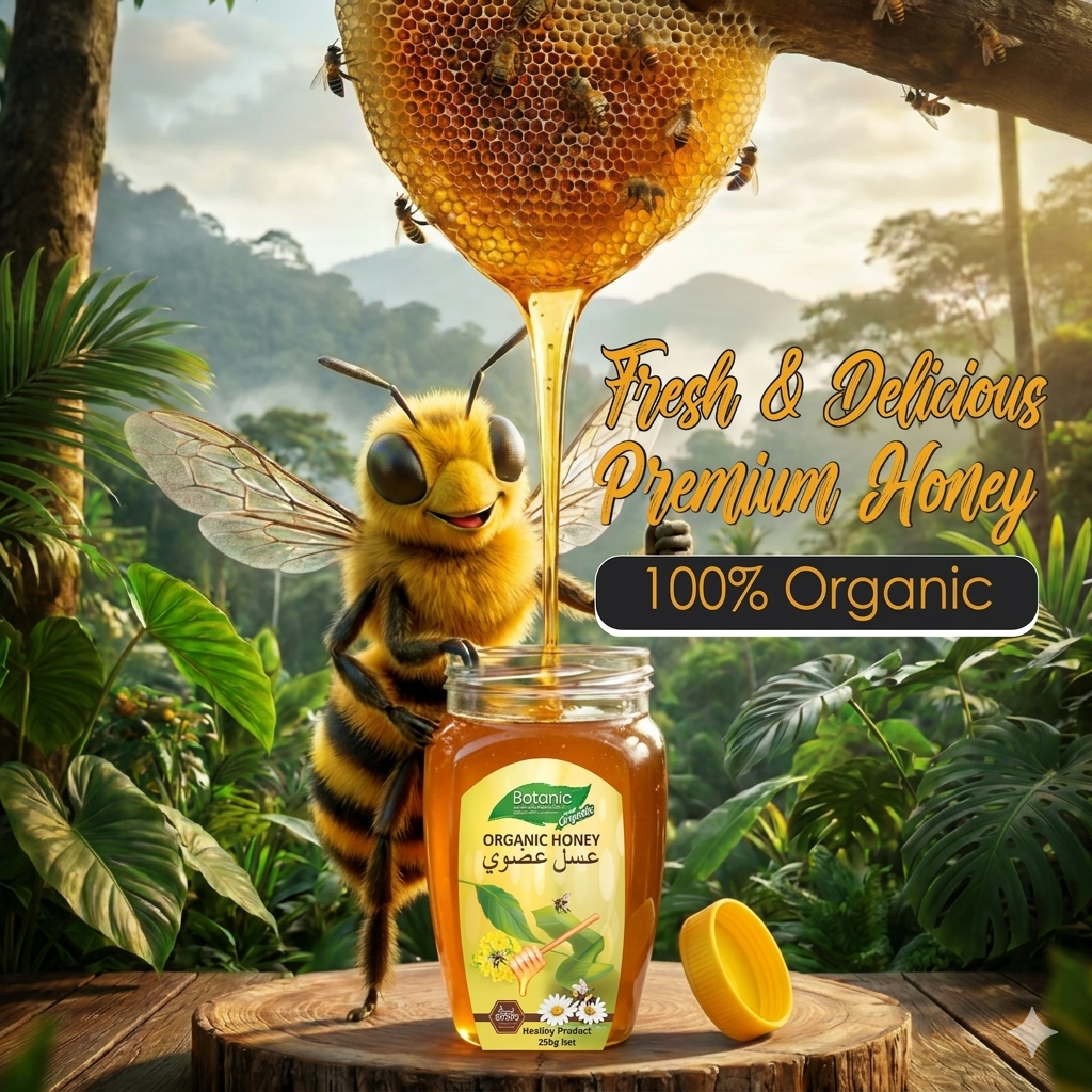 Natural Pure Honey 250g
