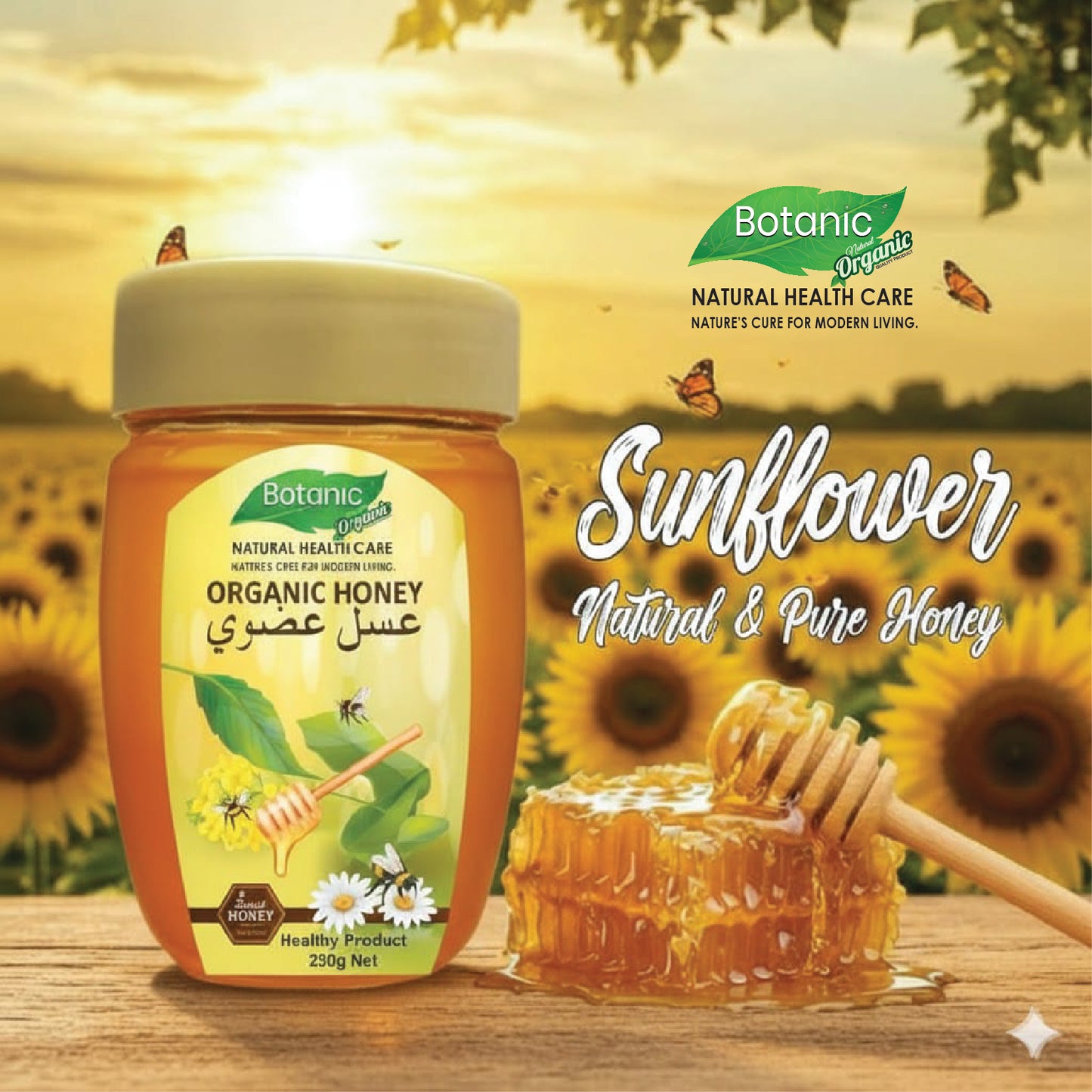 Natural Pure Honey 500g